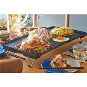 厚さ約3cmにたたんで収納できる「Toffy スリムグリルプレート」が本日6月5日発売