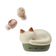 【新品未使用 ミケ】radius NEKO HP-C28BTM 完全ワイヤレス radius ラディウス 完全ワイヤレス Bluetoothイヤホン(ミケ