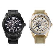 オリエントスター、“ソリッド感とラグジュアリー感”の「M34アバンギャルドF8 スケルトン」