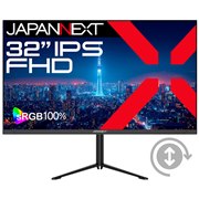 JAPANNEXT�AIPS�p�l�����ځ�USB Type-C���d�Ή���32�^�t��HD�t���f�B�X�v���C