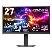 ACEI[A4K 160HzƃtHD 320Hz؂ւ27^Q[~Oj^[uGigaCrysta LCD-GDU271JADv