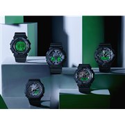 �J�V�I�AG-SHOCK�V�V���[�Y�uBLACK AND ELECTRO GREEN�v5���f��