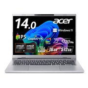 �G�C�T�[�A�uRyzen AI 400�v�V���[�Y�𓋍ڂ���14�^�m�[�gPC�uAspire 14 AI�v