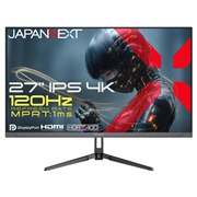 JAPANNEXT�A120Hz���t���b�V�����[�g��1ms�̉������x�ɑΉ�����27�^4K�Q�[�~���O���j�^�[�uJN-iA27G120U2�v