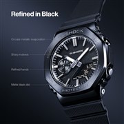 �J�V�I�AG-SHOCK�u2100�v�̏�i�ȍ����f���uLUXE BLACK�v