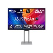 ASUS�AQD-OLED�p�l�����ڂ�26.5�^4K���j�^�[�uProArt Display OLED PA27UCDMR�v
