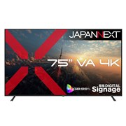 JAPANNEXT�A�ȈՃT�C�l�[�W�Ή���75�^4K�t���f�B�X�v���C�uJN-V750U2-M�v