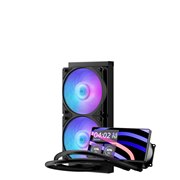 Cooler Master、6型液晶ディスプレイ搭載水冷クーラー「MasterLiquid Core LCD(6インチ)」4製品