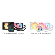 CORSAIR�A�f�B�X�v���C�t�������̌^CPU�N�[���[�uiCUE LINK TITAN II RX LCD�v�V���[�Y�Ȃ�