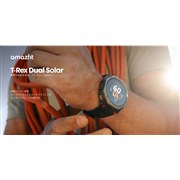 Amazfit�A���ʃ\�[���[�[�d�ɑΉ������X�}�[�g�E�H�b�`�uAmazfit T-Rex Dual Solar�v