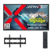 JAPANNEXT�AIPS�p�l���𓋍ڂ���43�^4K�f�W�^���T�C�l�[�W���j�^�[�uJN-Si43U-24�v�Ȃ�3�@��