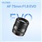 「AF 75mm F1.8 EVO」