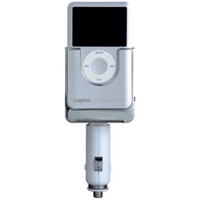 ロジテック、iPod nano専用FMトランスミッター