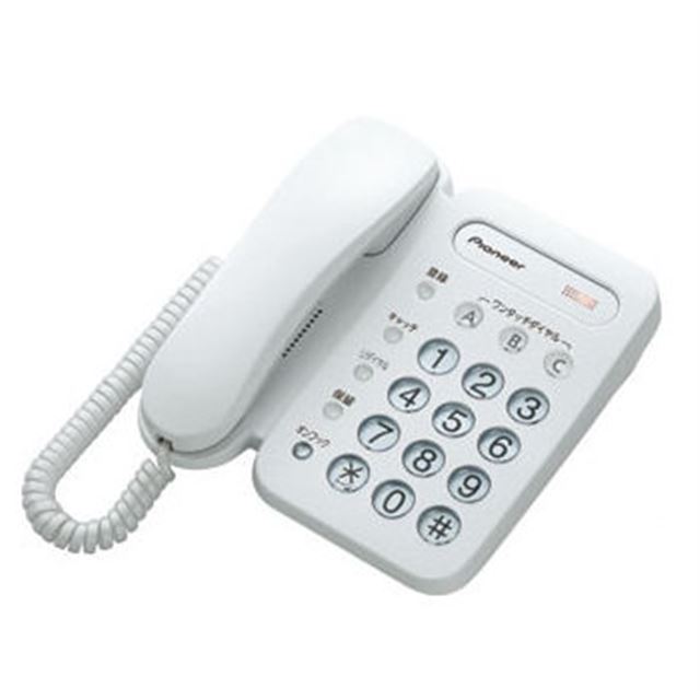 価格.com - パイオニア、AC電源不要の電話機「TF-12」を発売