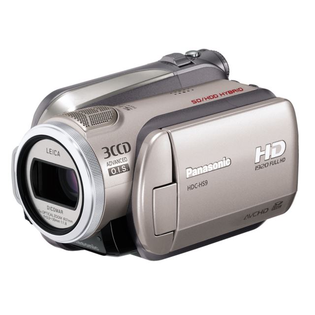 Panasonic HDC-SD9小型軽量ビデオカメラ 松下、顔認識搭載フルHDビデオ