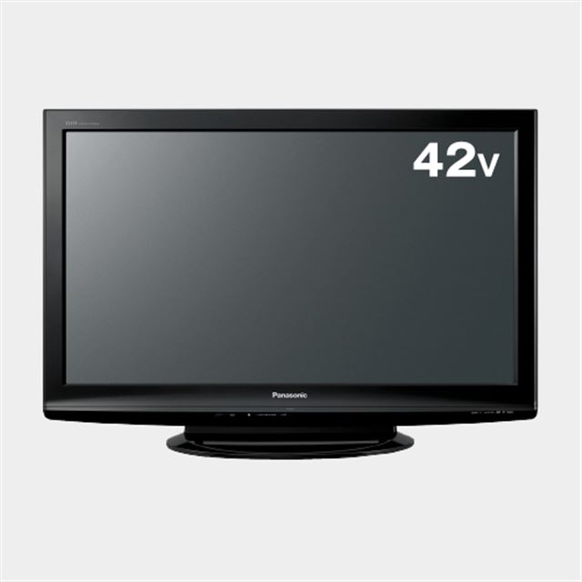 [VIERA TH-P42X1] 新世代プラズマディスプレイパネル/こまめにオフ機能/ECOスタンバイ機能などを備えたHDプラズマTV（42V型）。価格はオープン