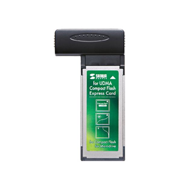 [ADR-EXCF] コンパクトフラッシュ専用ExpressCard/34/54スロット対応カードリーダー。価格は7,140円（税込）