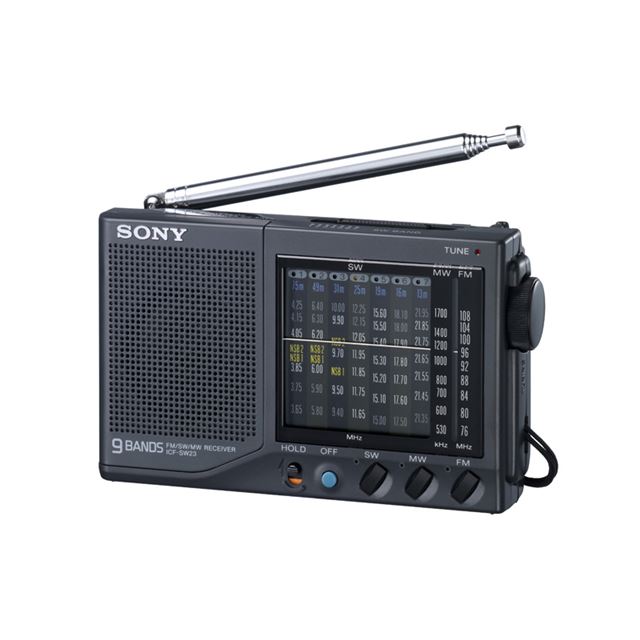 SONY ソニー ワールドバンドレシーバー ICF-SW100S - オーディオ機器