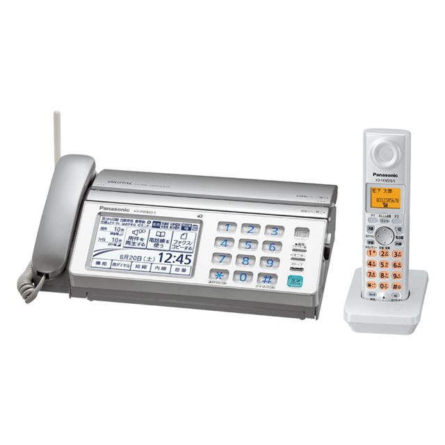 【てから】 Panasonic デジタルコードレス普通紙FAX おたっくす 子機1台付き ブラウン KX-PZ610DL-T 代引不可 リコメ