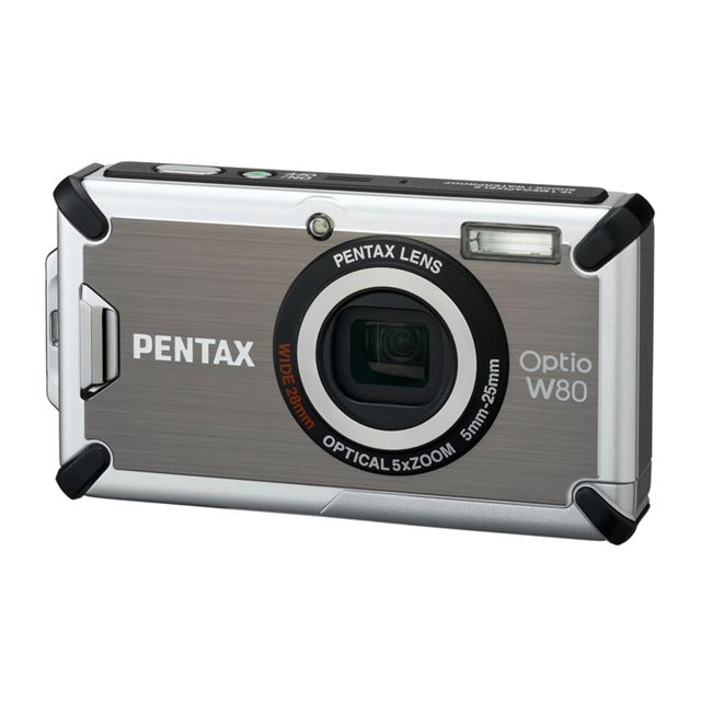 PENTAX、水中撮影対応防水デジカメ「Optio W80」 - 価格.com
