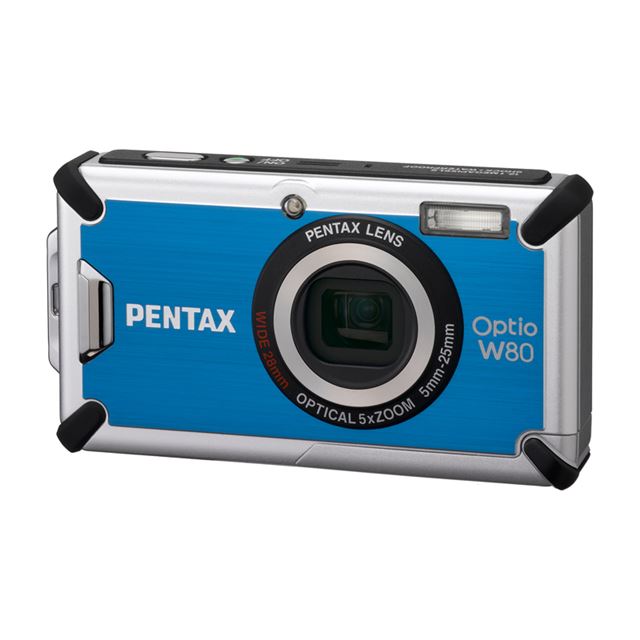 PENTAX、水中撮影対応防水デジカメ「Optio W80」 - 価格.com