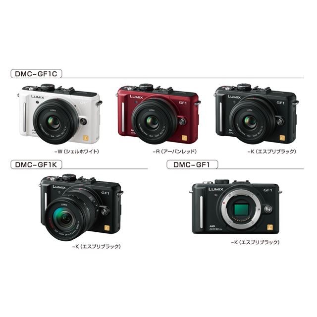 Lumix GF1 ミラーレスカメラ