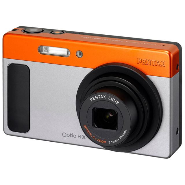 PENTAX デジタルカメラ Optio H90 セラミックホワイト - デジタルカメラ