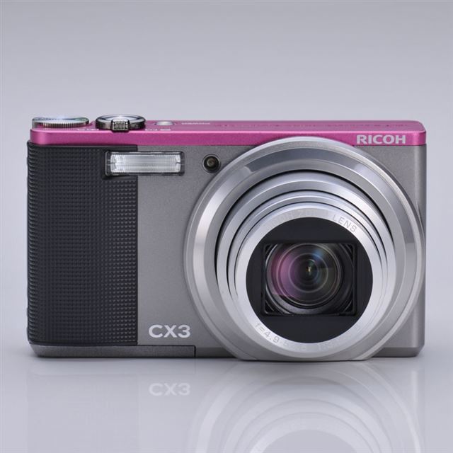 RICOH CX2 ツートン(グレー×ピンク)モデル リコー デジタルカメラ