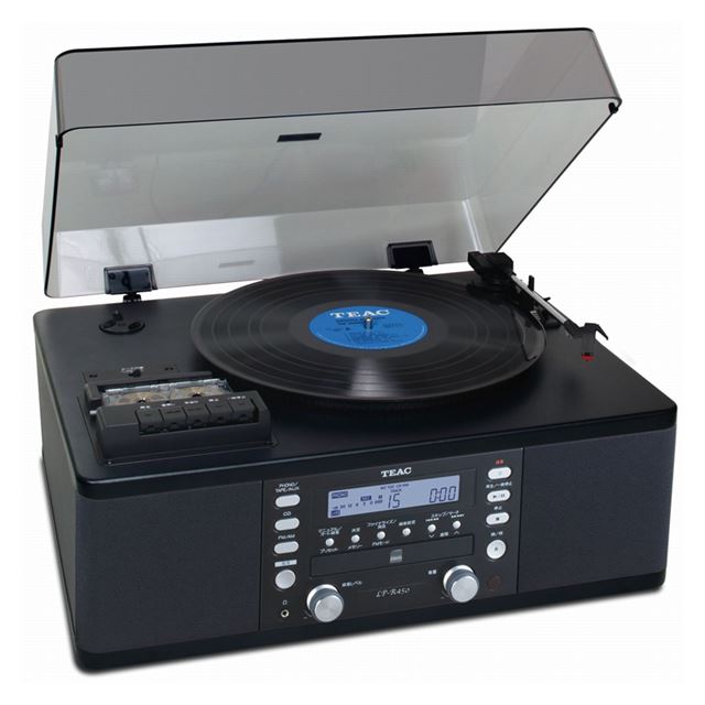 TEAC CDレコーダー ターンテーブル&カセット付 LP-R450-