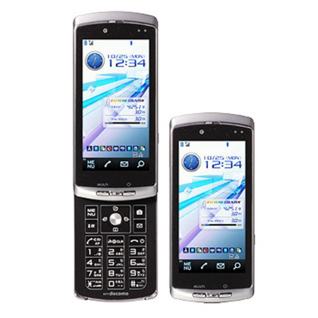 docomo PRIME series F-04B Dark Silver - 携帯電話本体