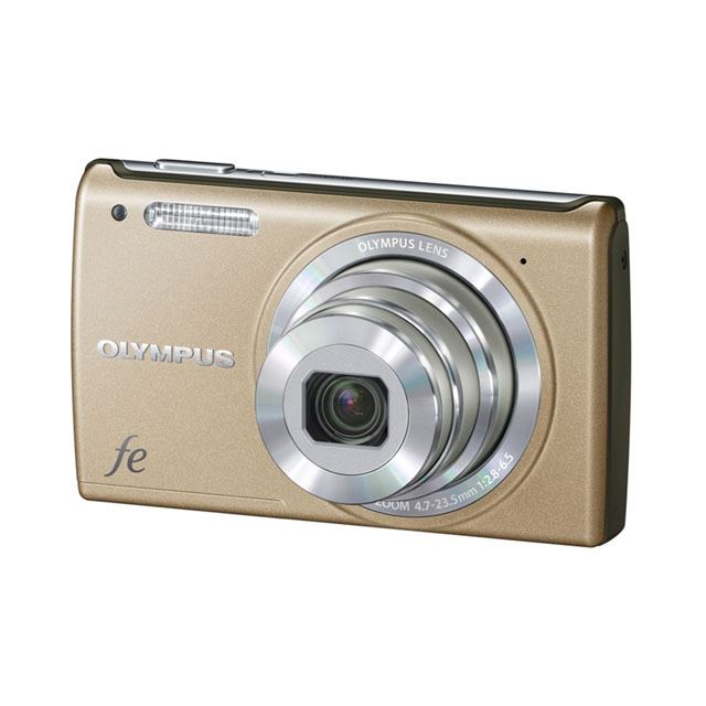 OLYMPUS デジタルカメラ FE-5050 シルバー 光学5倍ズーム FE-5050 SLV