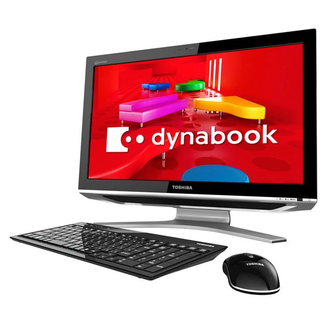 東芝製 一体型デスクトップPC dynabook Qosmio D710/T7BB PD710T7BBFB 