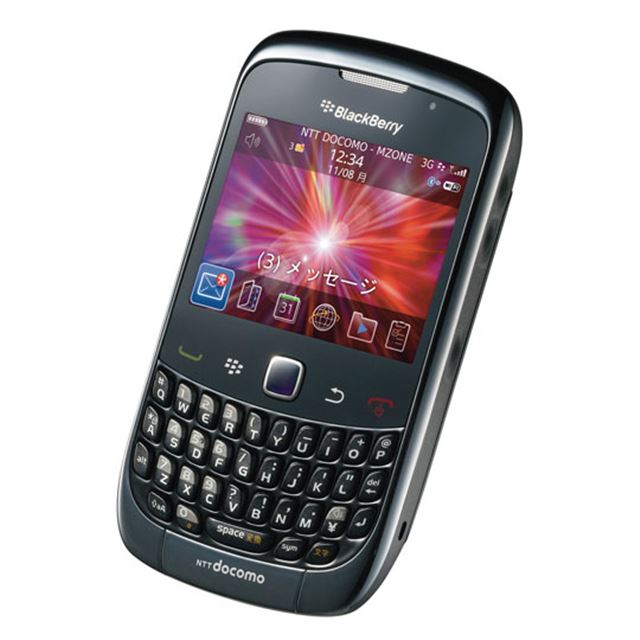 ドコモ、スマートフォン「BlackBerry Curve 9300」 - 価格.com