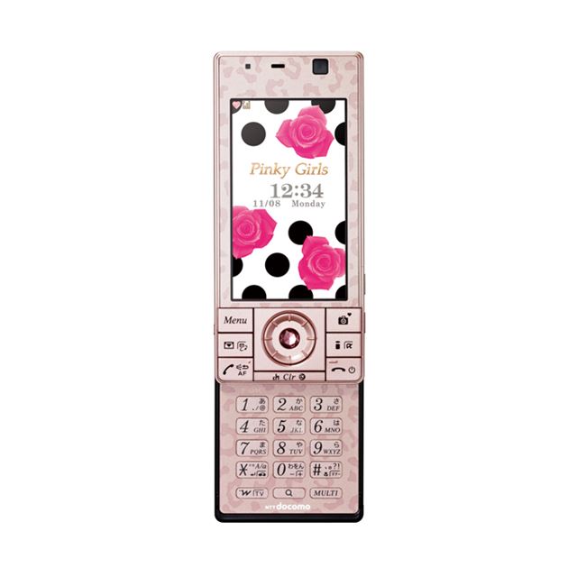 送料無料】 ✨超希少✨docomo F-04c ガラケー PinkyGirls 携帯電話本体 