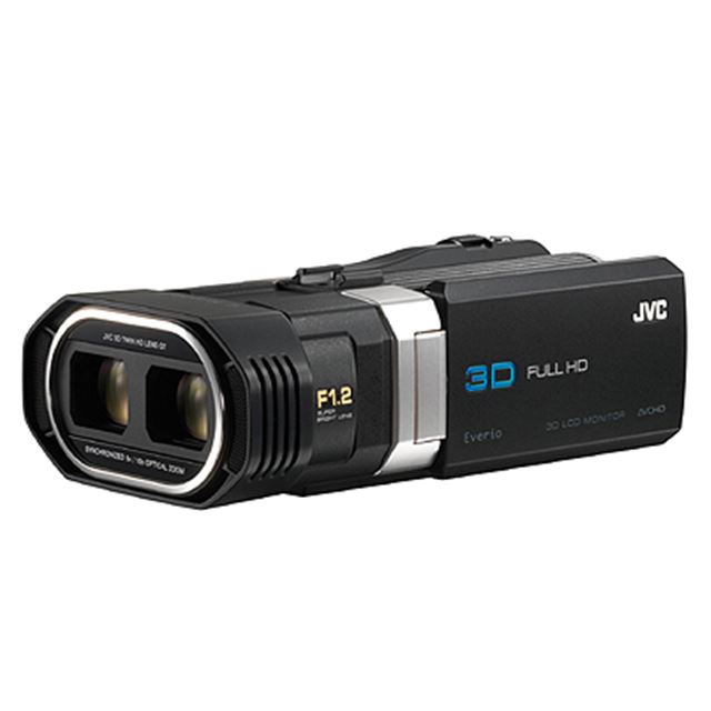 ビクター、3D対応ビデオカメラ「Everio GS-TD1」 - 価格.com
