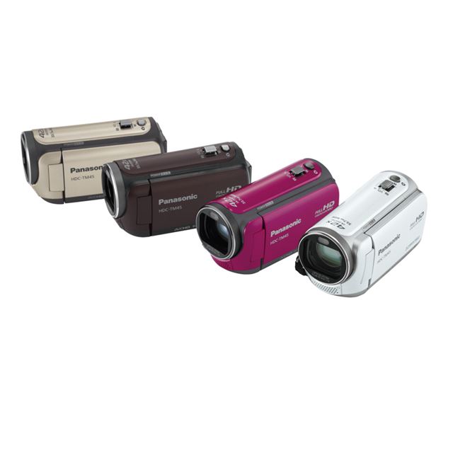 Panasonic ハンディビデオカメラ HDC-TM45 ホワイト - ビデオカメラ