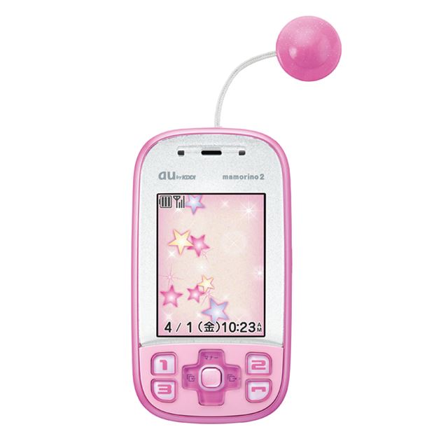 取引中商品です!キッズ携帯 auマモリーノ3 ピンク - スマートフォン