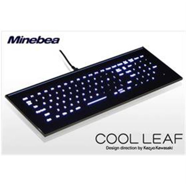 ミネベア、投影型タッチパネル採用のキーボード - 価格.com