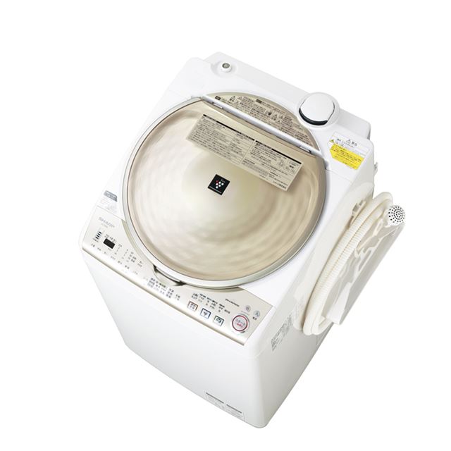 シャープ、ハンガーにかけたまま乾燥できる洗濯機 - 価格.com