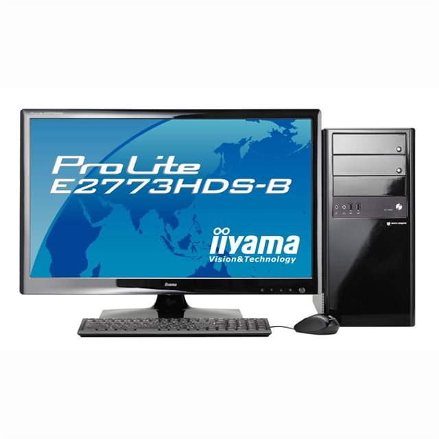 iiyama/Mouse PC Core 脂っこい i7 タワー型 キーボード付