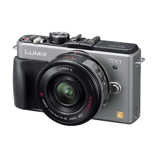 パナソニック、フラットボディのデジタル一眼カメラ「LUMIX DMC-GX1