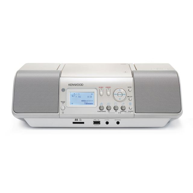 お歳暮 KENWOOD ラジカセ ホワイト CD/ラジオ/USB/SD CLX-30 その他 