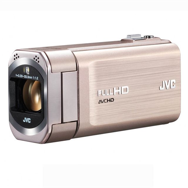 JVC、F1.2レンズを搭載した小型ビデオカメラ「Everio V」 - 価格.com
