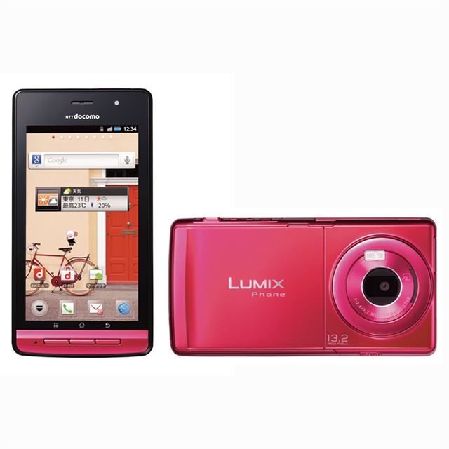 ドコモ、「LUMIX Phone P-02D」を12月23日より発売 - 価格.com