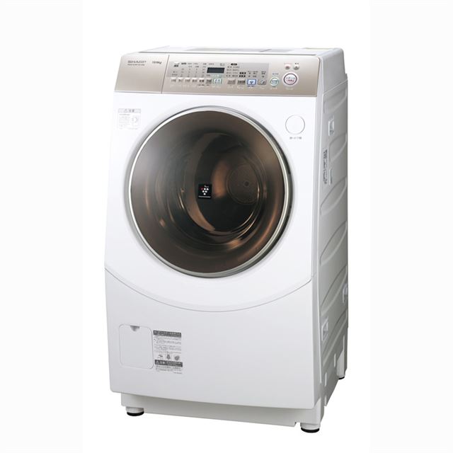 ジャンク訳あり】ドラム式洗濯機 乾燥機能付き SHARP ES-V530-SL 