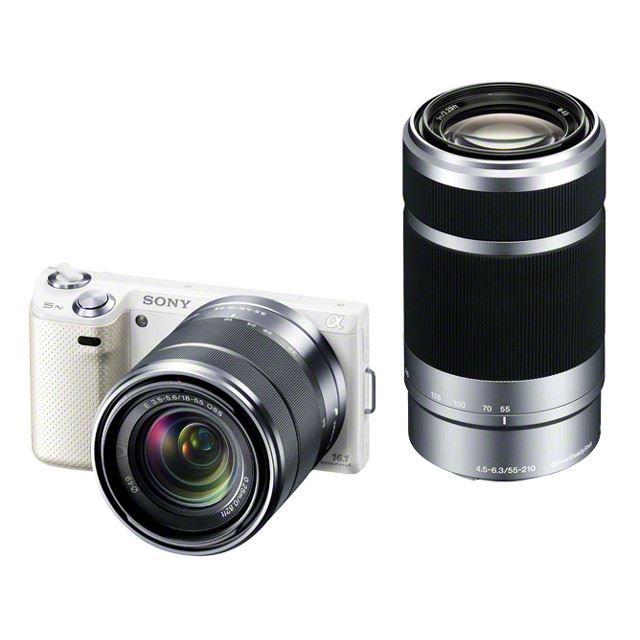 専用ページ！超美品ミラーレスカメラ　SONY NEX-5　単焦点　レンズキットスマホ/家電/カメラ