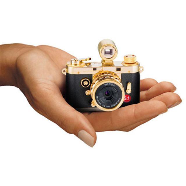 MINOX、金色の超小型デジカメ「DCC 5.1 GOLD」 - 価格.com