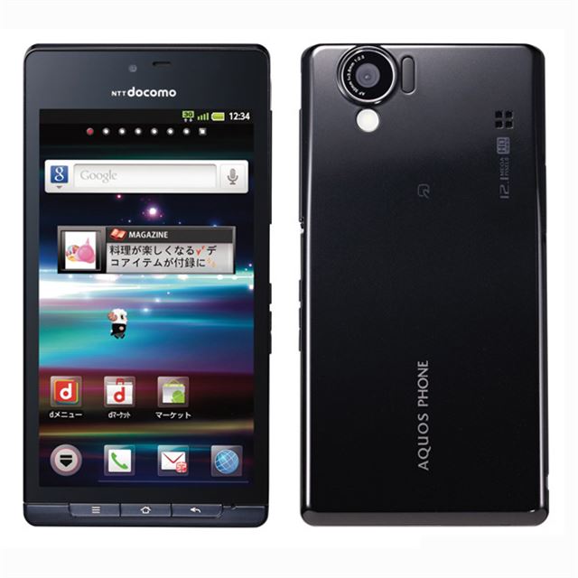 docomo with series AQUOS PHONE SH-01D