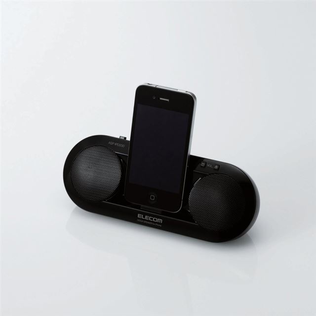 エレコム、iPod touch/iPhone対応のドックスピーカー2機種