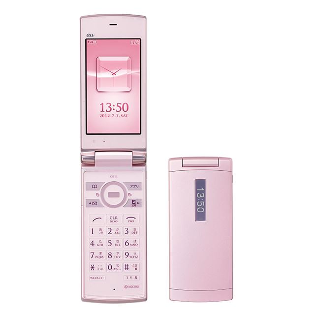 au、折りたたみ式携帯電話「K011」を6月27日に発売 - 価格.com